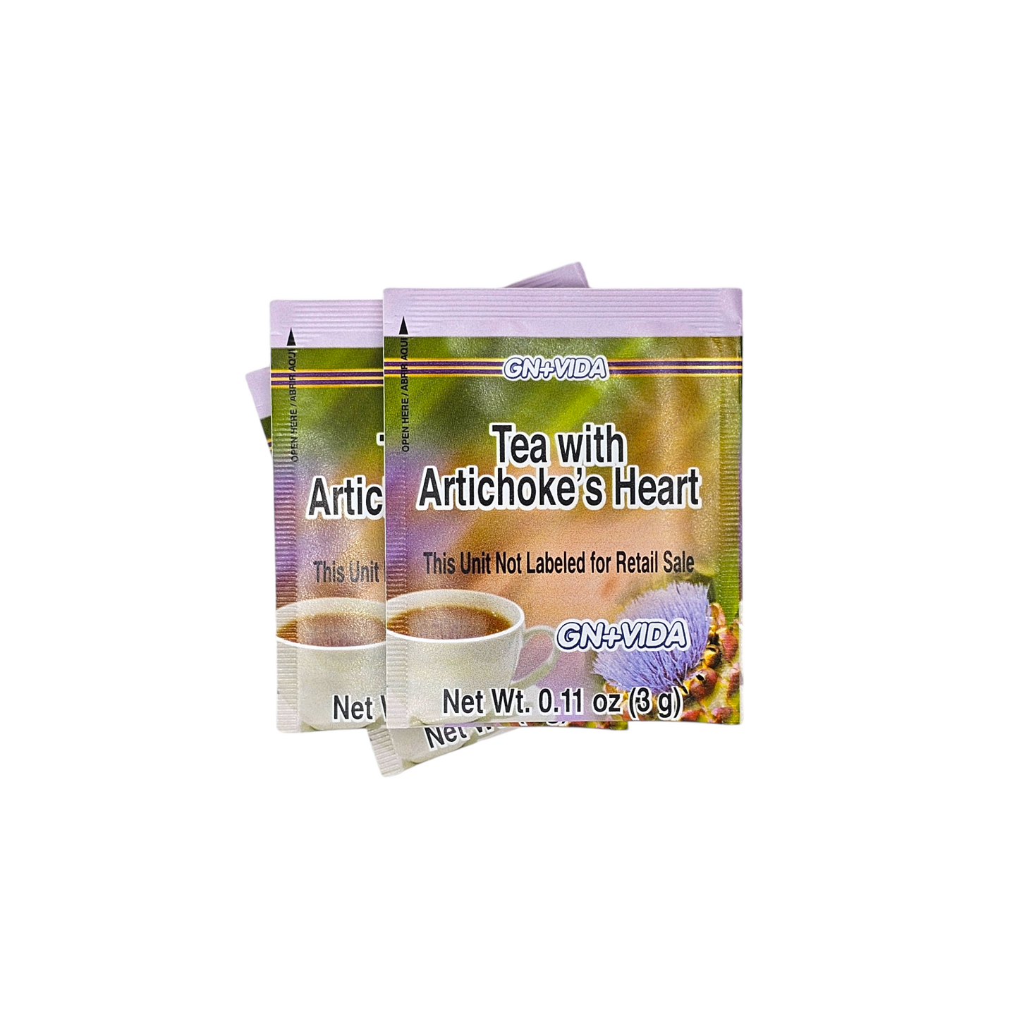 Té Alcachofa (corazón De Alcachofa, Té Verde, Té Rojo Y Té Blanco) 30 Sobres De 3g C/u Gn+vida.