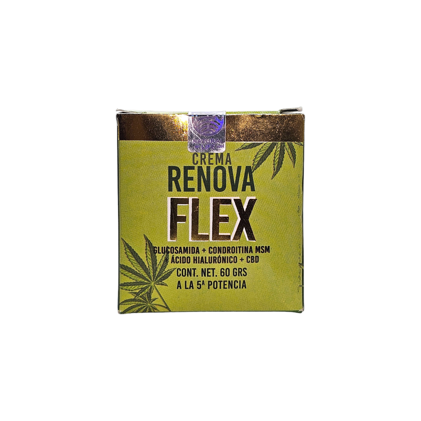 Glucosamina + Condroitina MSM Ácido hialurónico + CBD Cont. Net. 60grs.