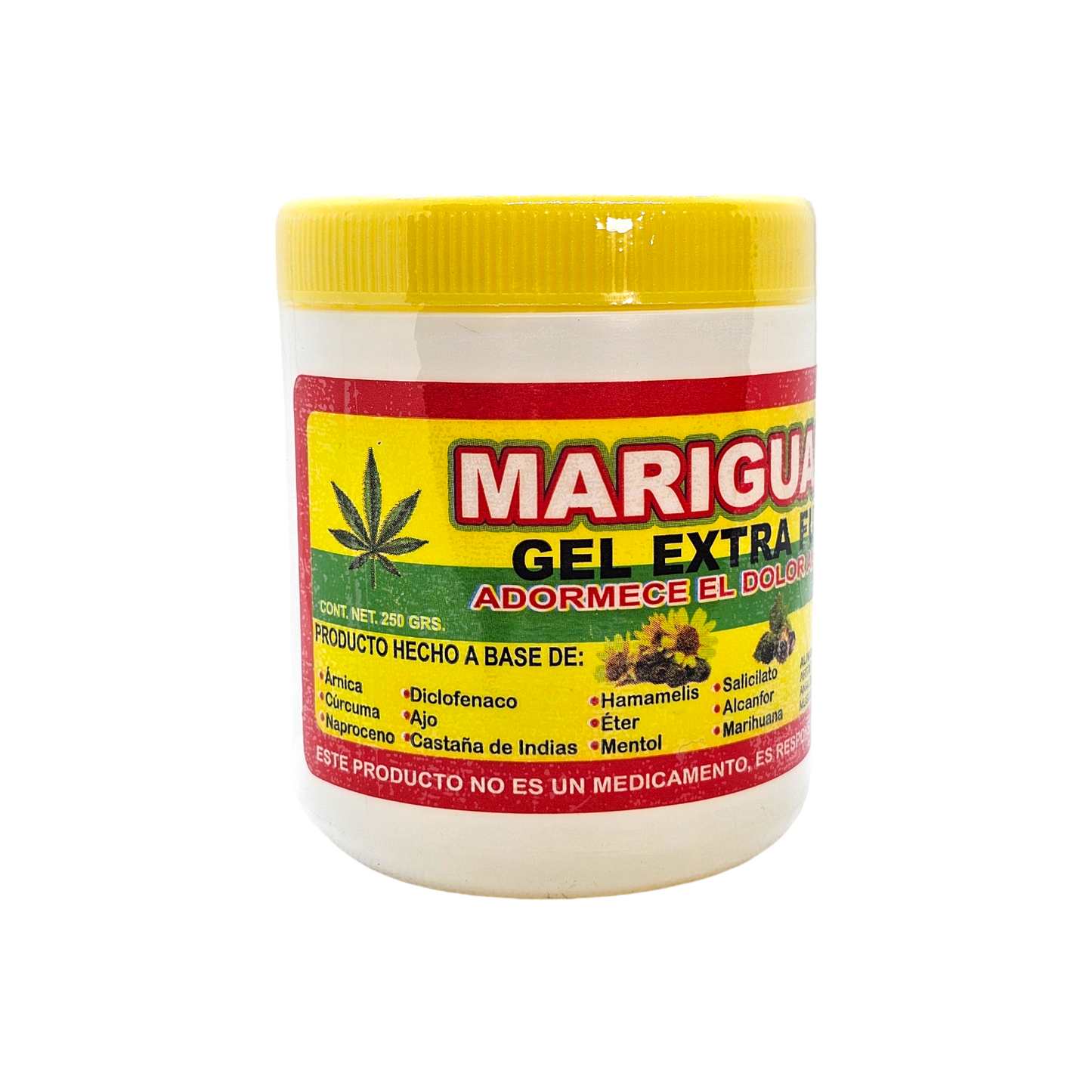 Mariguanol Pomada Extra Fuerte 250g.