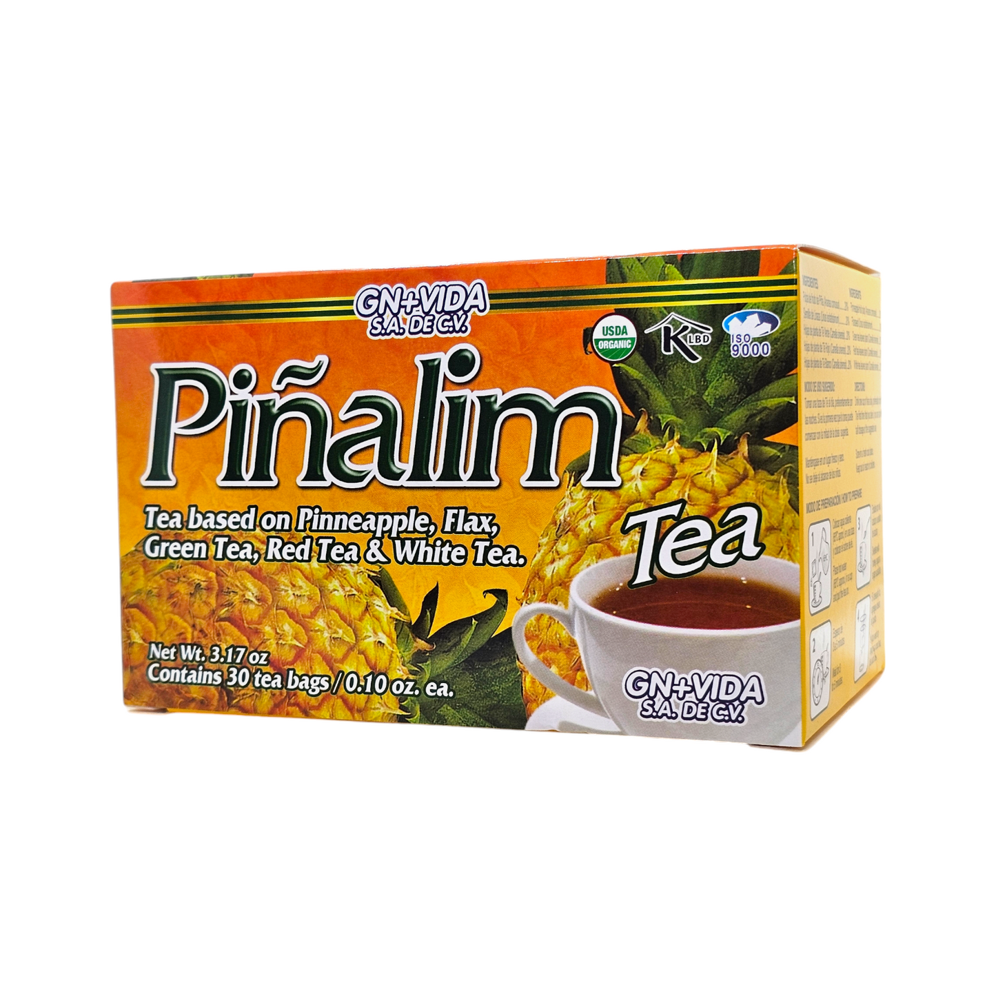 Té Piñalim Natural 30 Sobres Antioxidante y Desintoxicante