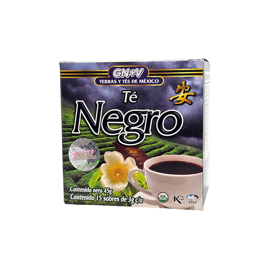 Té Negro 15 Sobres De 3 Gr Gn+vida.