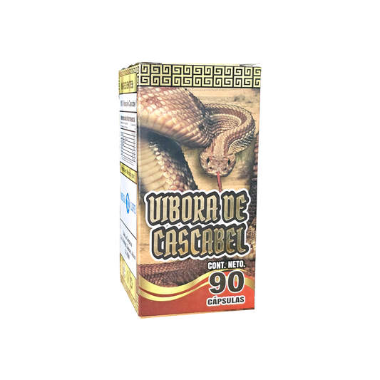 Vibora de cascabel 90 Cápsulas Serpiente de cascabel Polvo.